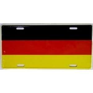 Germany Flag License Plate Plates Tags Tag auto vehicle car front