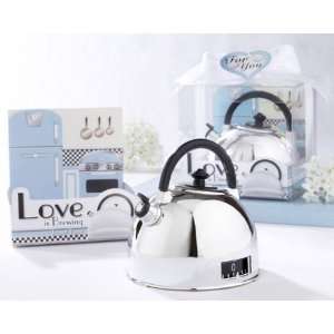 Love is Brewing Teapot Timer in Classic Retro Gift Package 