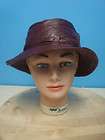 Rudsak Soft Burgundy Leather Stylish Hat SZ M