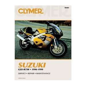  CLYMER REPAIR/SERVICE MANUAL SUZUKI GSXR750 96 99 