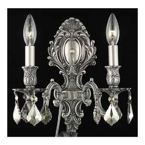   9602W10PW GT/RC Monarch 2 Light Sconces in Pewter