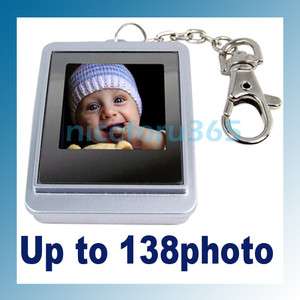 inch Digital LCD Photo Frame Picture Keychain Supports Windows 
