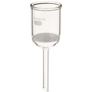 Chemglass CG 1402 14 Glass Buchner Filtering Funnel with Coarse Frit 