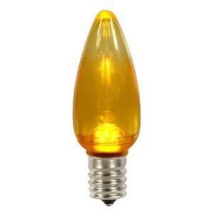  C9 Transparent LED Yellow Bulb45W 130V