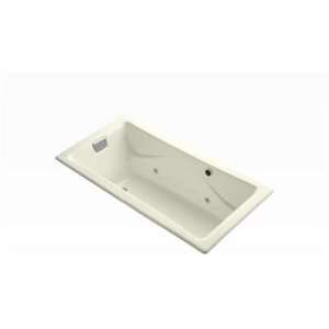   Tub with Almond Airjet Color Finish and Chromatherapy K 865 GC47 Home