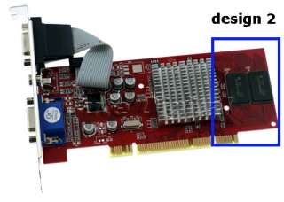 ATI Radeon 7000 64M PCI Video Card Low Profile 2xVGA TV  