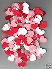 Valentine HEARTS 300 PUNCHIES SCRAPBOOKING CARD MAKING  