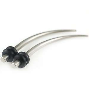  12G 12 gauge 2mm   316L Surgical Stainless Steel Ear 