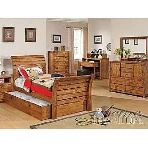  Acme Furniture Rustic Oak Finish Bedroom 8 piece 00610F 