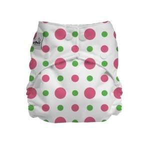  FuzziBunz Perfect Size Pocket Diaper   Small Pink Dots 