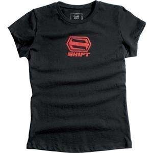  Shift Racing Womens Core T Shirt   Medium/Black 