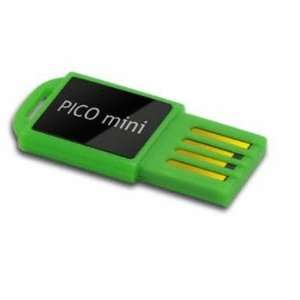  Super Talent Pico Mini B 4gb Usb2.0 Flash Drive Green 