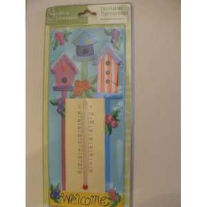  Decorative Bird House Thermometer #27005