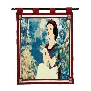   Disney Tapestry Wall Hanging   Snow White Song Bird