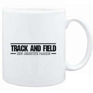  Mug White  TRACK AND FIELD New Jerseyite PASSION  Usa 