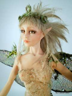Tinkerbell OOAK Fairy Art Doll, IADR, by Claudia Raddi  