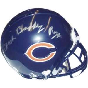 Buddy Ryan Chicago Bears Autographed Riddell Replica Mini Helmet