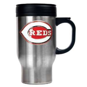  Cincinnati Reds MLB Stainless Steel Travel Mug   Primary 