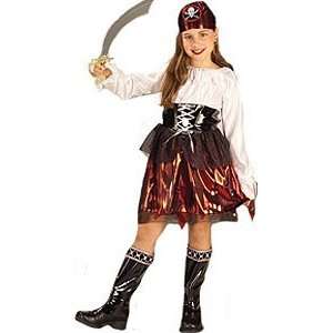  Pirate Girl Caribbean Large Child Costume Toys & Games