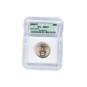 2000 Maryland Quarter Philadelphia Mint Certified 67  