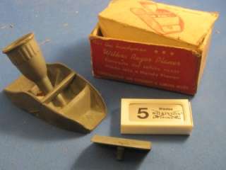 Vintage Wilkro Combination Razor Planer In Original Box With 
