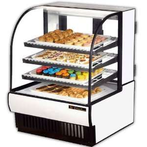   Glass Non Refrigerated Dry Bakery Case, 37 Inch