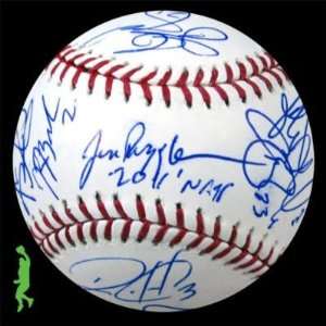  2011 Washington Nationals Team Signed Baseball Ball 
