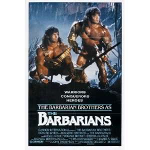  The Barbarians Poster Movie B 27x40