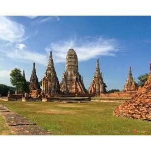  Ruins of Wat Chaiwatthanaram Scenic Photo Baby