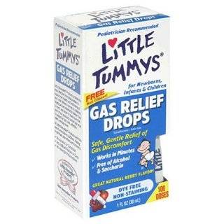 Little Tummys Gas Relief Drops for Newborns, Infants & Children, Berry 