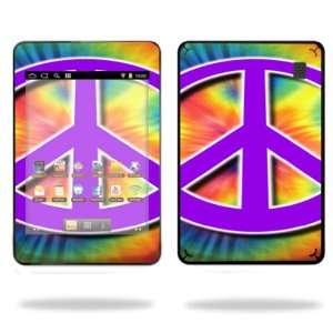   Skin Decal Cover for Velocity Micro Cruz T408 Tablet Skins Hippie Time