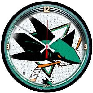  NHL San Jose Sharks Round Clock
