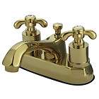 kingston brass polished brass french country 4 center set bathroom