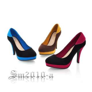 B231 ladies fashion vogue hihe heel colors platform shoes new  