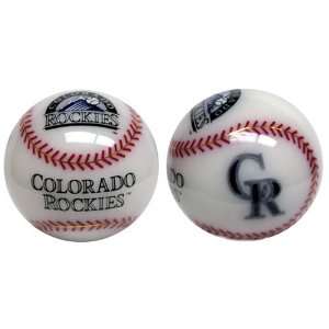 Colorado Rockies Cut Stone Baseball 