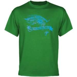 Tulane Green Wave Tackle T Shirt   Green  Sports 