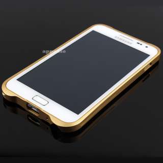   Gold Bumper Case Cover For SAMSUNG Galaxy Note I9220 N7000 I717  
