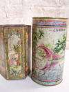 COLLECTIONOF 2 CHINESE TEA CONTAINERS (cans)