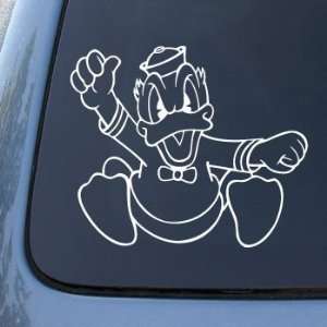 ANGRY DONALD DUCK   Disney   Vinyl Decal Sticker #A1446  Vinyl Color 