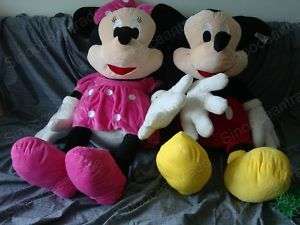 MICKEY MOUSE MINNIE MOUSE GIANT PLUSH STUFFED TOY 43  