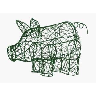  Pig Frame with Moss Topiary Patio, Lawn & Garden