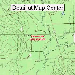   Map   Pleasant Hill, Louisiana (Folded/Waterproof)