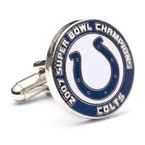  Indianapolis Colts 2007 Super Bowl Champions Cufflinks 
