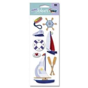  12 PACK 3D TCH JOLEE SAILBOAT Papercraft, Scrapbooking 