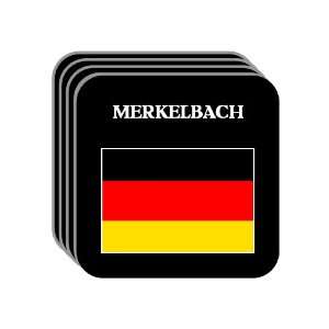  Germany   MERKELBACH Set of 4 Mini Mousepad Coasters 