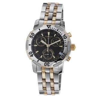 Tissot Mens T17248655 T Sport PRS200 Two Tone Stainless Steel Black 