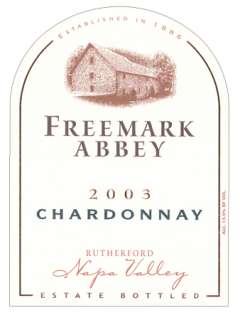 Freemark Abbey Chardonnay 2003 