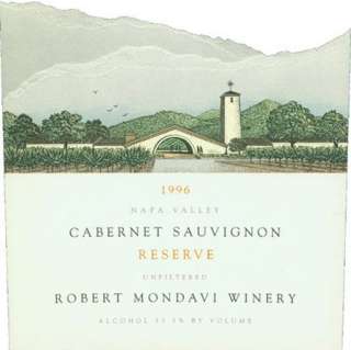 Robert Mondavi Reserve Cabernet Sauvignon 1996 