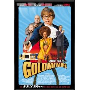  Austin Powers Goldmember   Framed Movie Poster (Size 27 