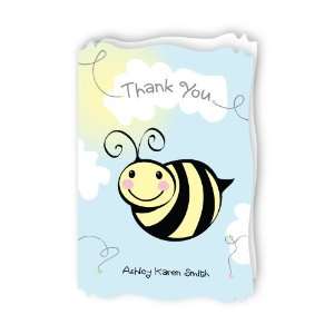  Cute As Can BEE Bumble Bee   Personalized Baby Thank You 